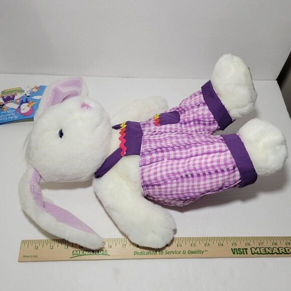 Commonwealth Easter Bunny Rabbit Plush Decorative Egg Feet Animal 1998 Target - Picture 13 of 14